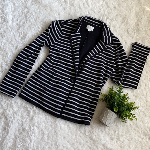 Caslon One-Button Knit Blazer - Picture 6 of 10